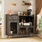 Bahuts et buffets avec porte en acrylique, armoires de cuisine, tables de bar en bois
