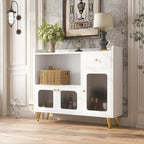 Bahuts et buffets avec porte en acrylique, armoires de cuisine, tables de bar en bois