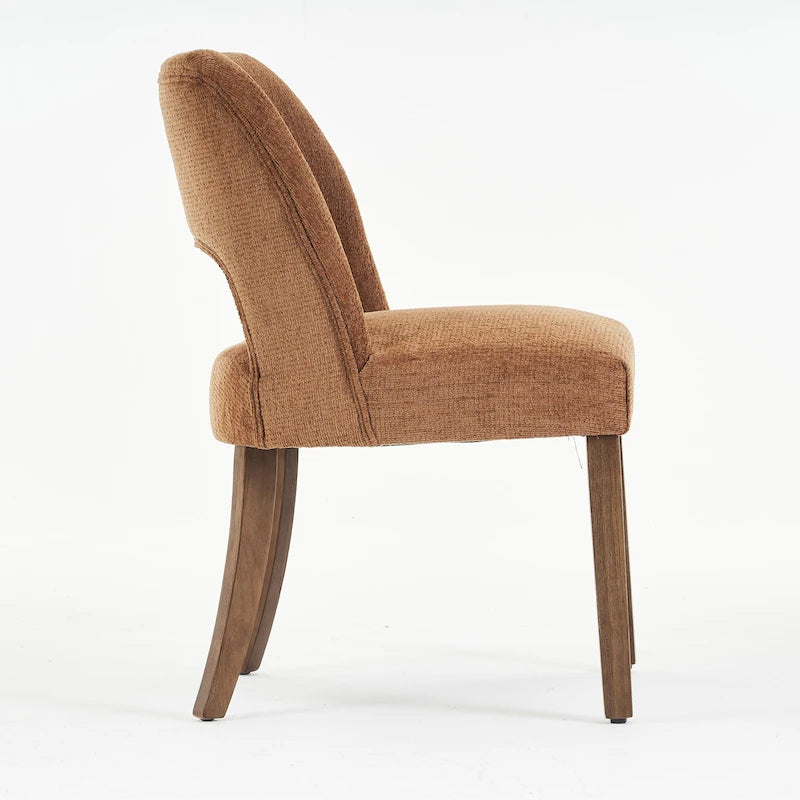 Chaise de salle à manger avec dossier rembourré (lot de 2)