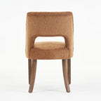 Chaise de salle à manger avec dossier rembourré (lot de 2)