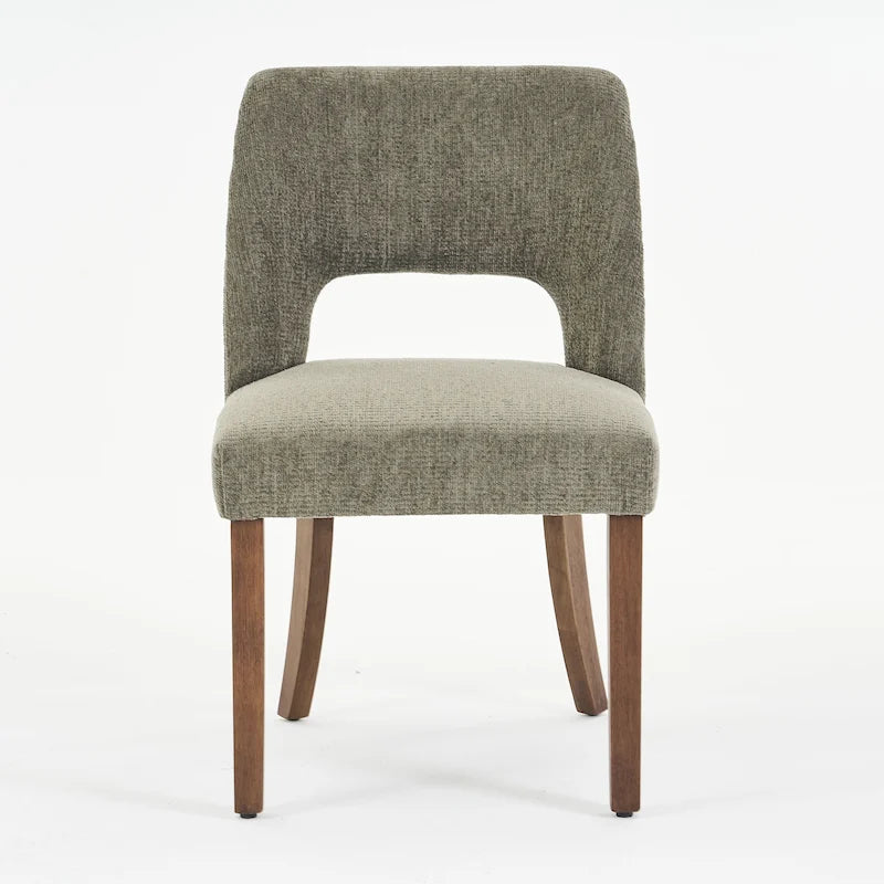 Chaise de salle à manger avec dossier rembourré (lot de 2)