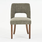 Chaise de salle à manger avec dossier rembourré (lot de 2)