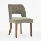 Chaise de salle à manger avec dossier rembourré (lot de 2)