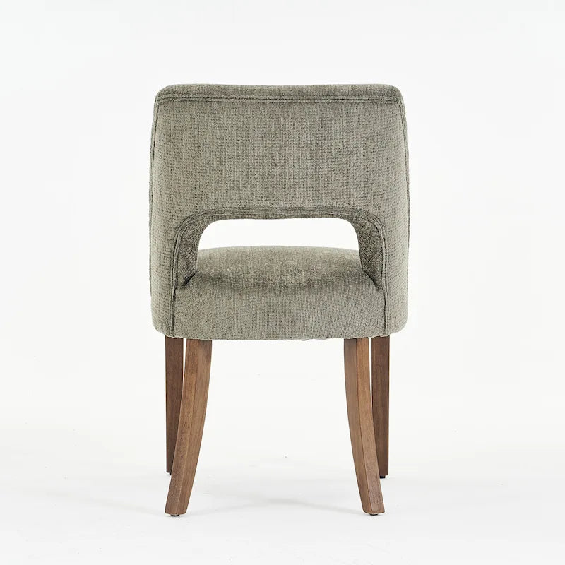 Chaise de salle à manger avec dossier rembourré (lot de 2)