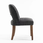 Chaise de salle à manger avec dossier rembourré (lot de 2)