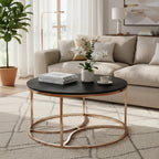 Table basse gigogne ronde 3 pièces