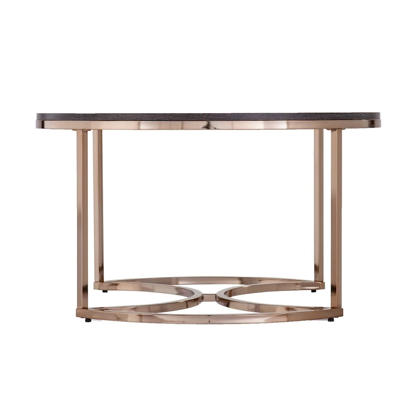 Table basse gigogne ronde 3 pièces