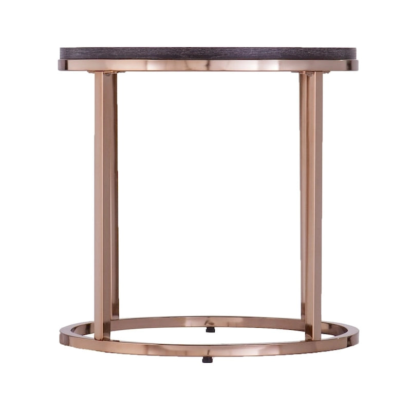Table basse gigogne ronde 3 pièces