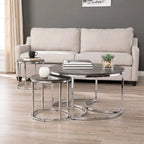 Table basse gigogne ronde 3 pièces
