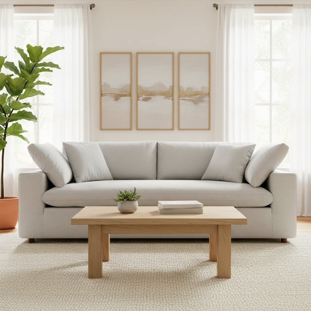 Commix Down Filled Overstuffed Sofa