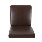 Chaises de salle à manger tapissées à motifs (lot de 4).