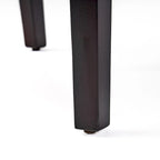 Chaises de salle à manger tapissées à motifs (lot de 4).