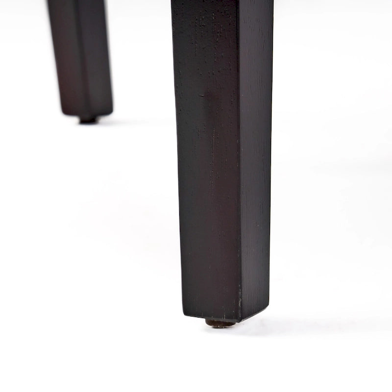 Chaises de salle à manger tapissées à motifs (lot de 4).