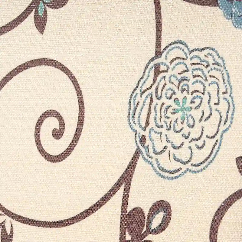 Chaises de salle à manger tapissées à motifs (lot de 4).