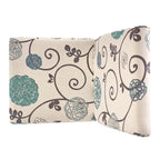 Chaises de salle à manger tapissées à motifs (lot de 4).
