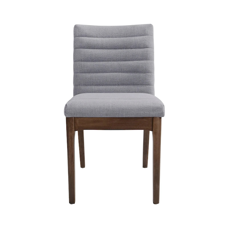 Chaises de salle à manger capitonnées (lot de 6).