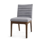 Chaises de salle à manger capitonnées (lot de 6).