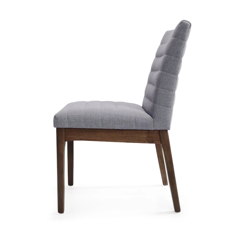 Chaises de salle à manger capitonnées (lot de 6).
