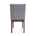 Chaises de salle à manger capitonnées (lot de 6).