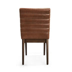 Chaises de salle à manger capitonnées (lot de 6).