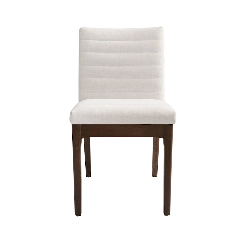 Chaises de salle à manger capitonnées (lot de 6).