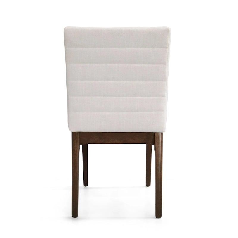 Chaises de salle à manger capitonnées (lot de 6).