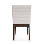 Chaises de salle à manger capitonnées (lot de 6).