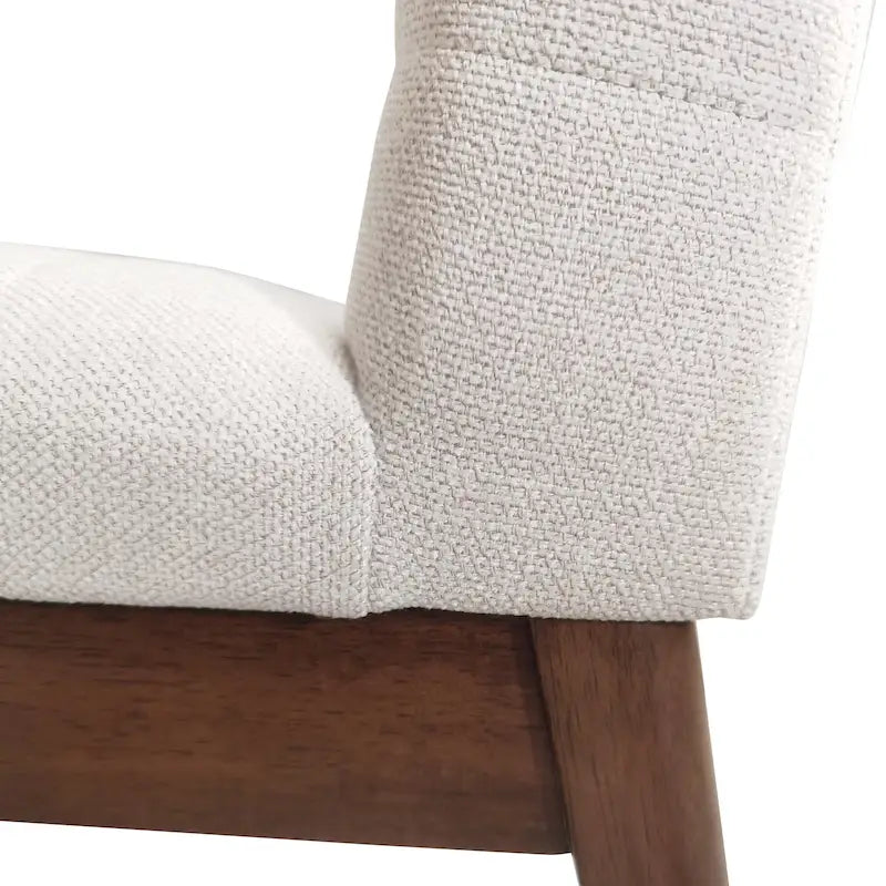 Chaises de salle à manger capitonnées (lot de 6).