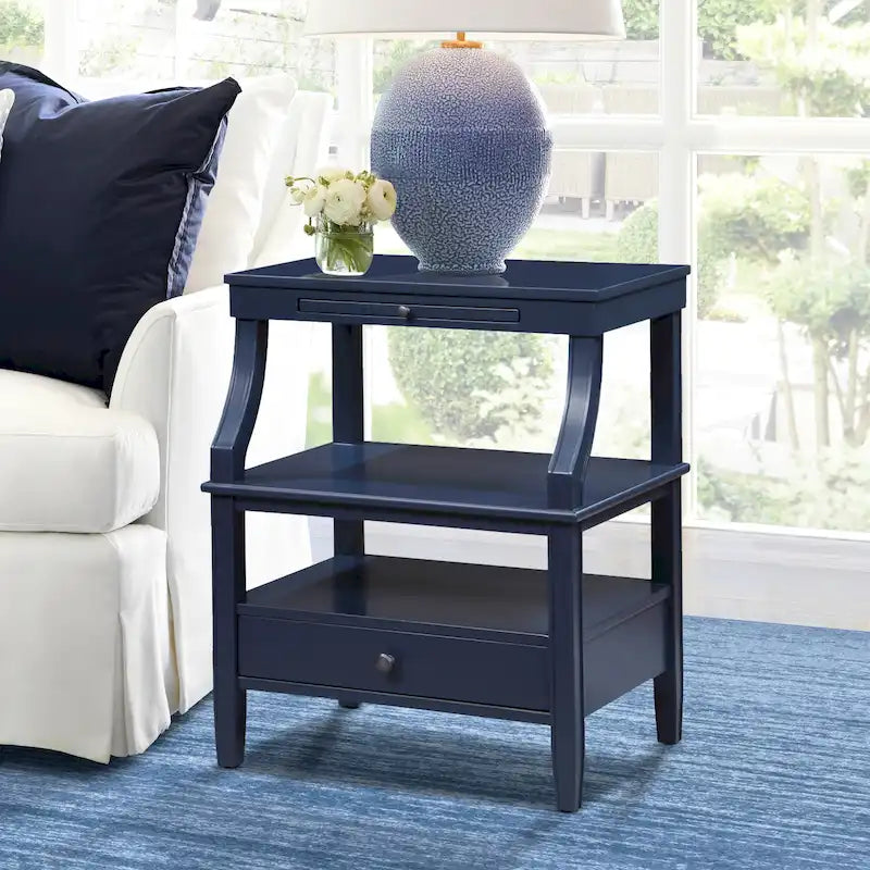 Table de chevet avec rangement