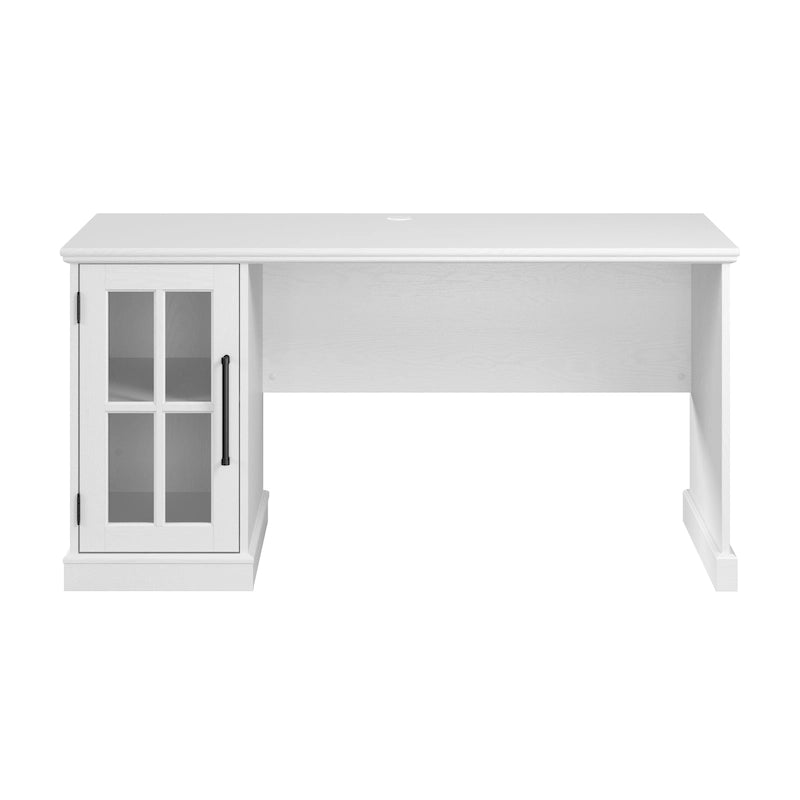 Bureau informatique de 60 W avec meuble de rangement.