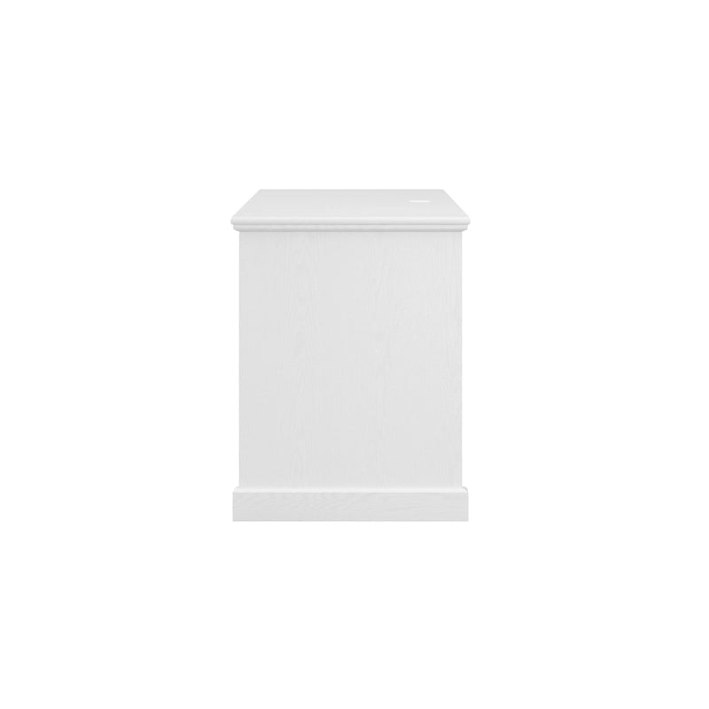 Bureau informatique de 60 W avec meuble de rangement.