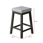 Ensemble table de bar et 4 tabourets