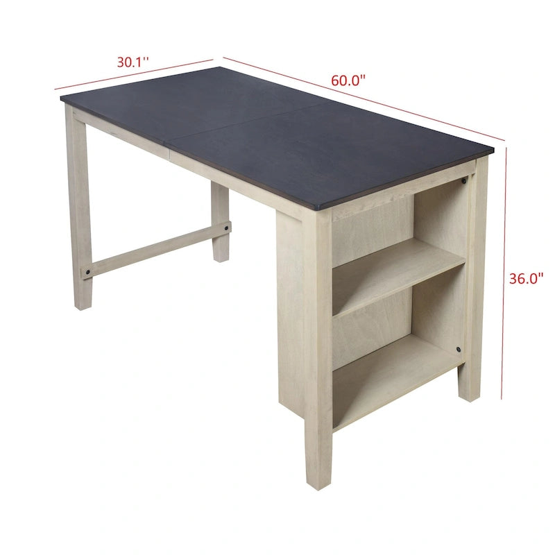 Ensemble table de bar et 4 tabourets