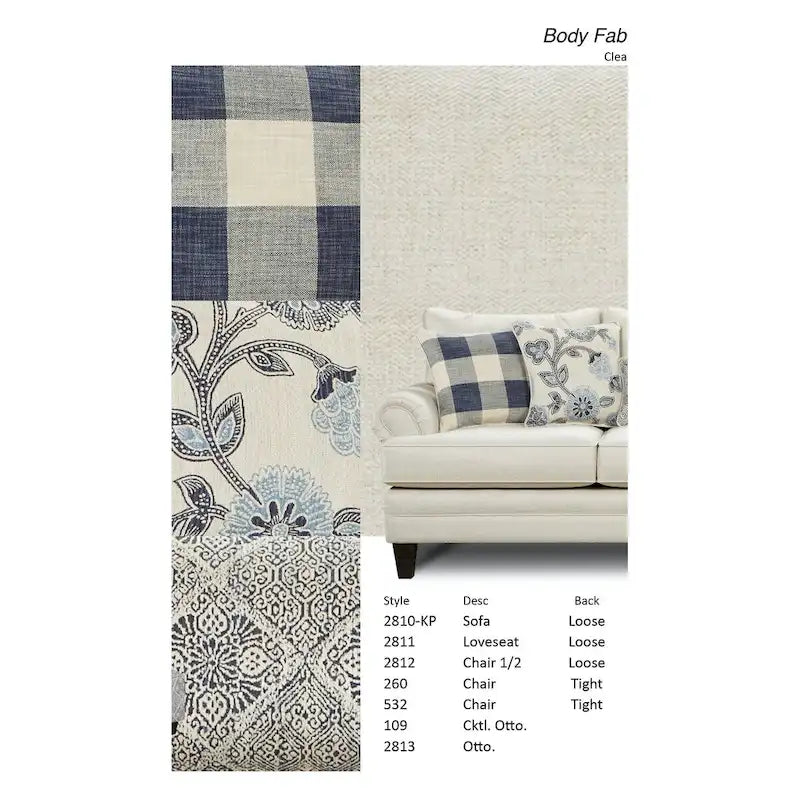 Traditional farmhouse sofa