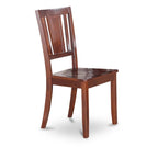 Table à manger East West Furniture – Comprend une table à manger rectangulaire et des chaises de salle à manger avec un banc (options de type d'assise de chaise)