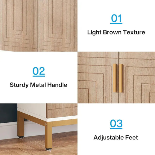 20 Pairs Entryway Shoe Storage Cabinet Storage Organizer for Closet