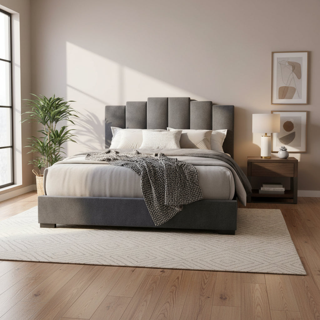 Yuma Full Upholstered Storage Platform Bed